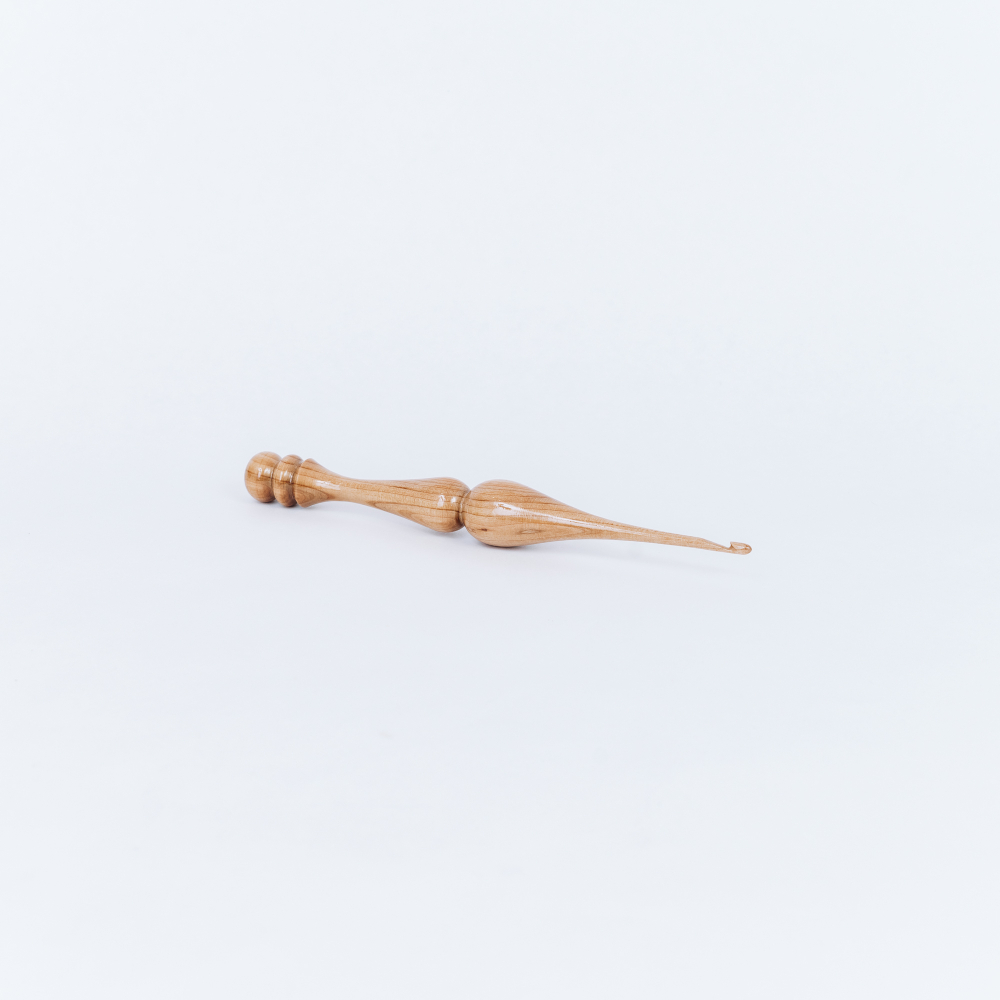 Деревянный крючок для вязания из древесины вишни 3,25 мм. K237