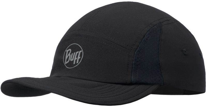 Спортивная кепка для бега Buff Run Cap R-Solid Black Фото 1