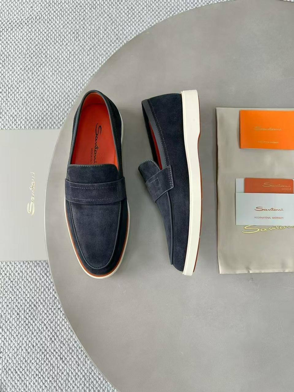 Лоферы Santoni
