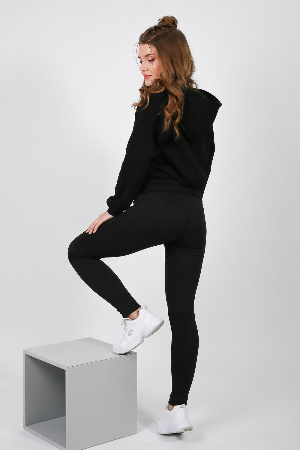 Брюки женские Легинсы утепл-3 Виотекс ЧЁРНЫЙ