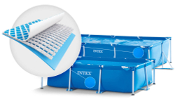 Каркасный бассейн Intex Rectangular Frame 260х160х65 см (28271)