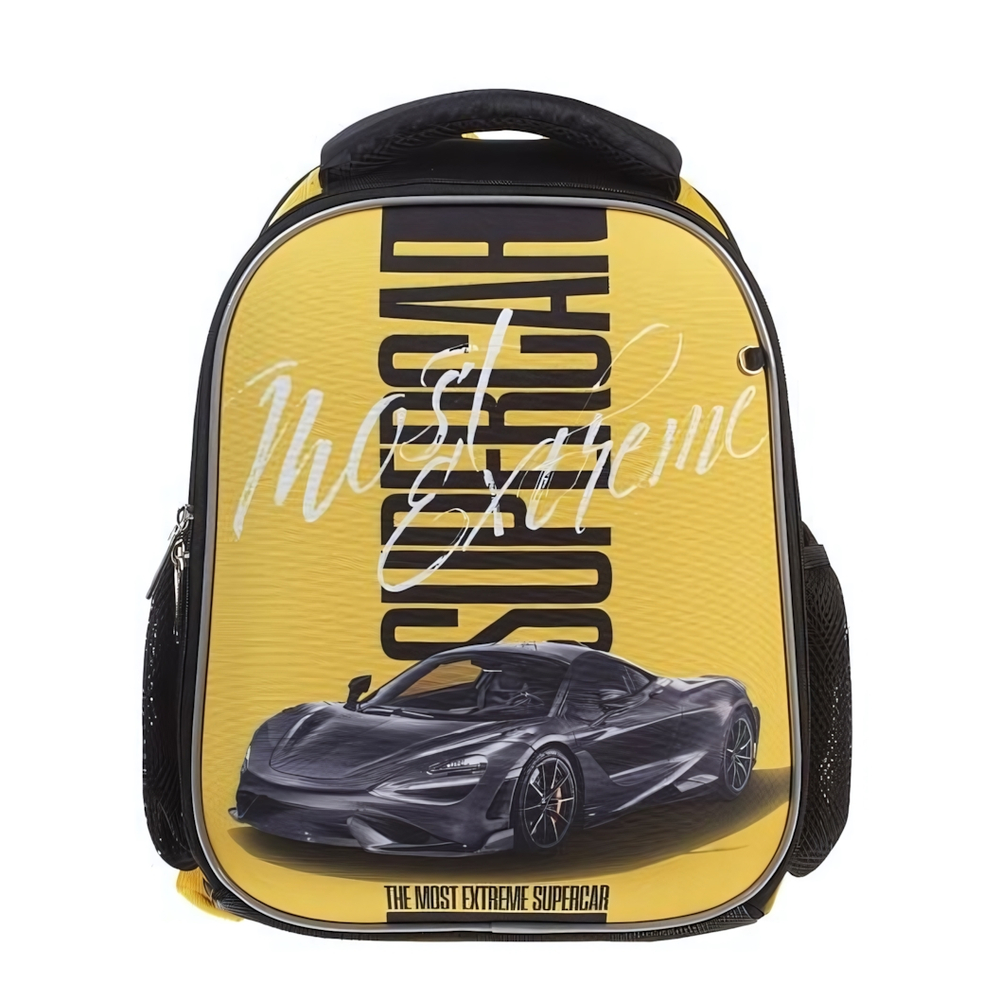 Рюкзак 35х27х15 1 отделение "ERGONOMIC MINI-BLACK CAR" (Хатбер)