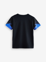 Футболка для мальчика Next E45-697, Черный, Оранжевый, Синий