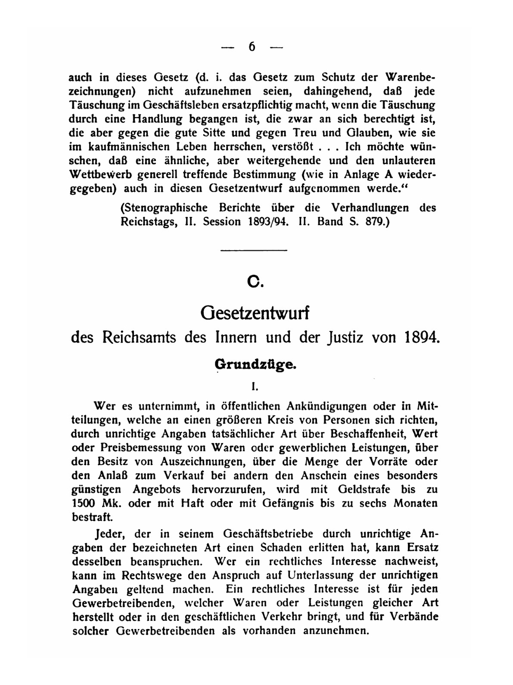 Die Bekämpfung Des Unlauteren Wettbewerbs. Materialien Des Gesetzes Zur Bekämpfung Des Unlauteren Wettbewerbes Vom 27. Mai 1896 Volume 3 | Adolf Lobe