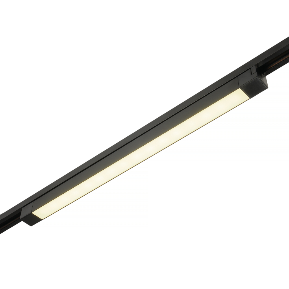 Трековый светодиодный светильник 220V однофазный MyFar Lines MT0110-30W4K-B