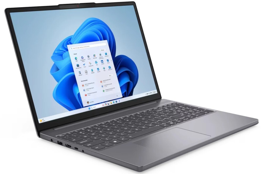 Ноутбук  Lenovo IdeaPad Slim 3 15IRH10 15.3 ", Core i5, 8 Гб RAM, 512 Гб SSD, Iris Xe Graphics, Серый