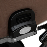 Детская коляска люлька Roan Bass Next Classic d12 2.0 1 в 1 BNC/71/1 Mocha Mousse/Black/руч.Cappuccino