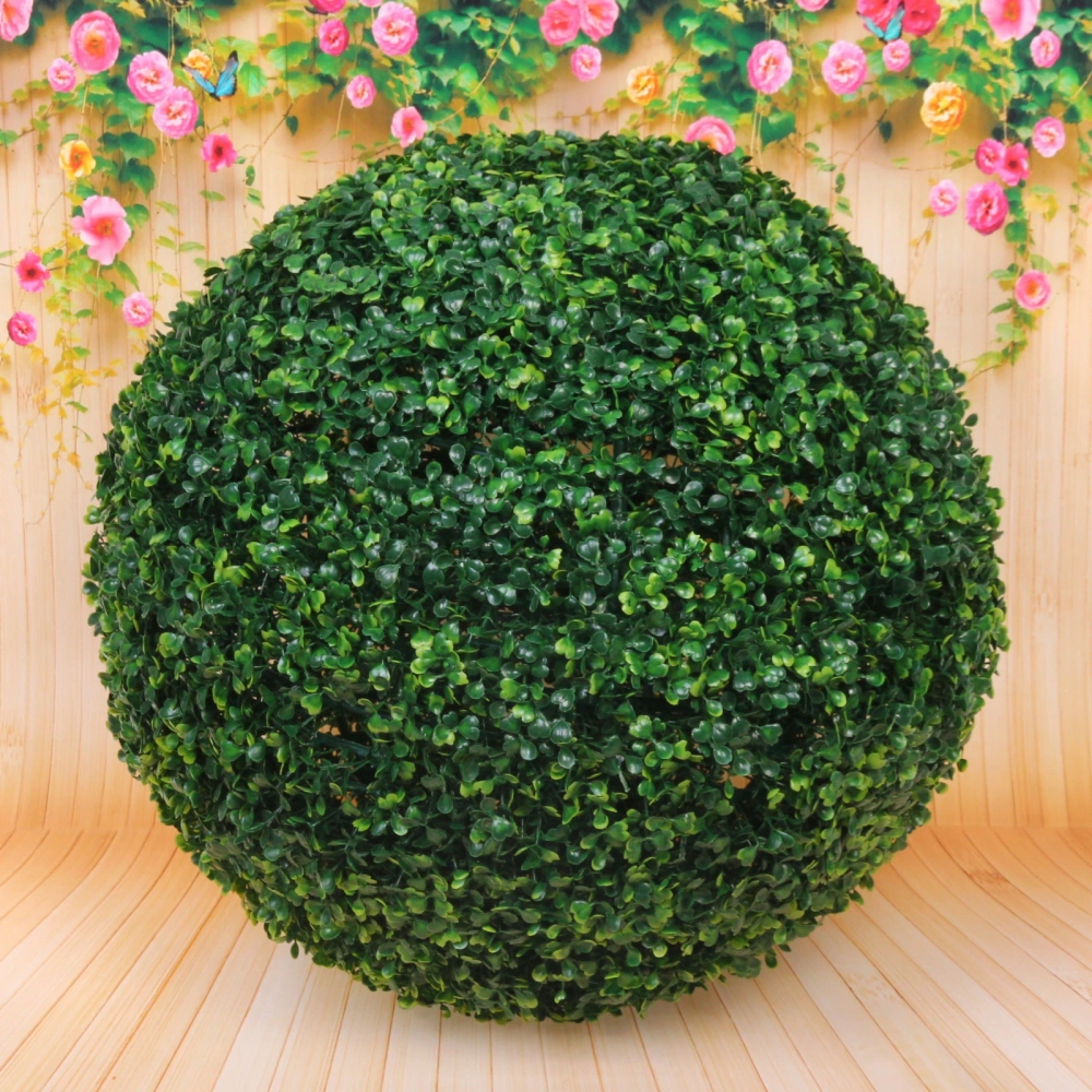 Искусственное растение шар «Самшит» темно-зеленый D-53см Ultramarine