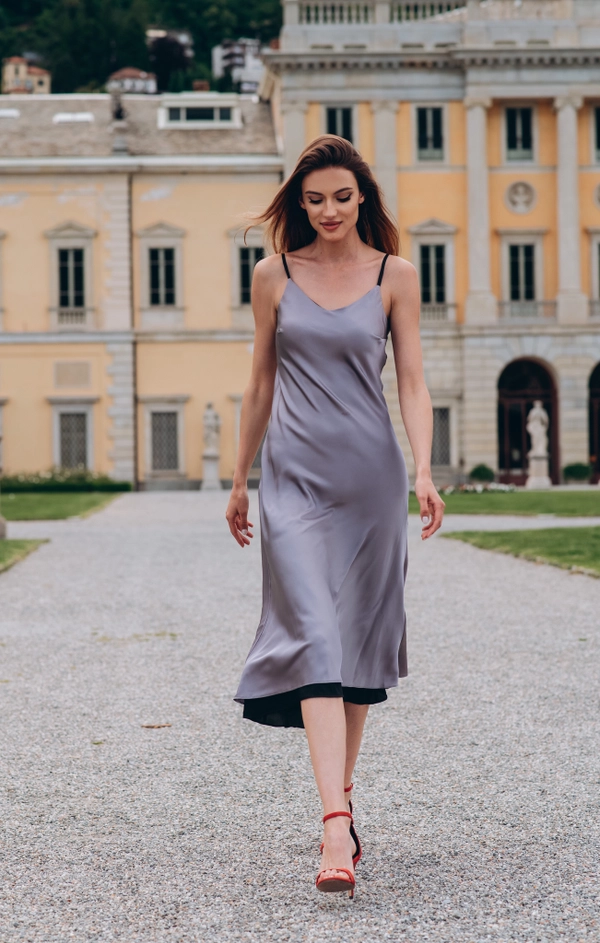 Комбинация двусторонняя черно-серая