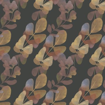 Акварельные листья