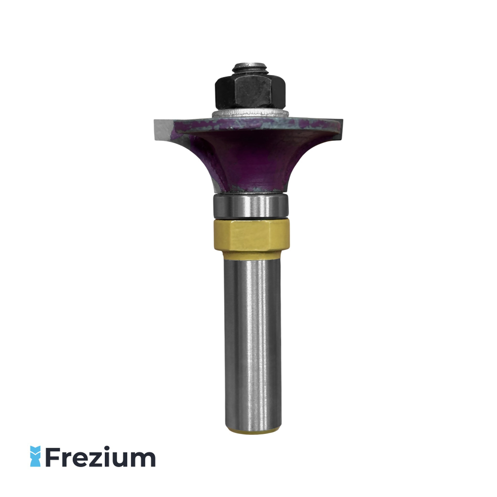 Радиусная калевочная фреза по дереву 40x12x15 R12 Радиусная калевочная фреза по дереву 40x12x15 R12