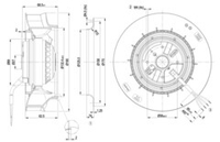 Мотор-колесо R2E190-RA26-05