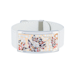 Браслет Fiore Luna на белом кожаном ремешке CB13598-27