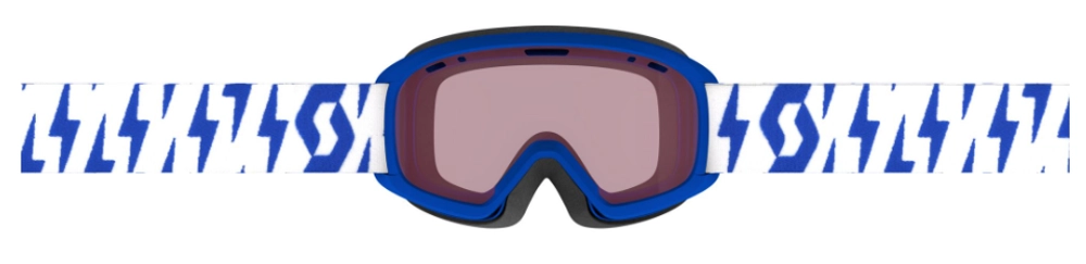Г.л маска Jr Witty royal blue/white enhancer