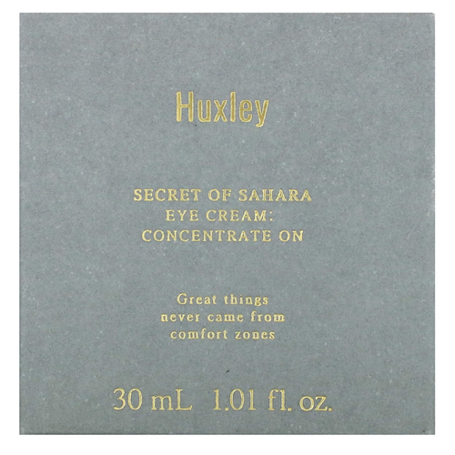 Huxley, Secret of Sahara, крем для кожи вокруг глаз, с концентратом, 30 мл (1,01 жидк. унц.)