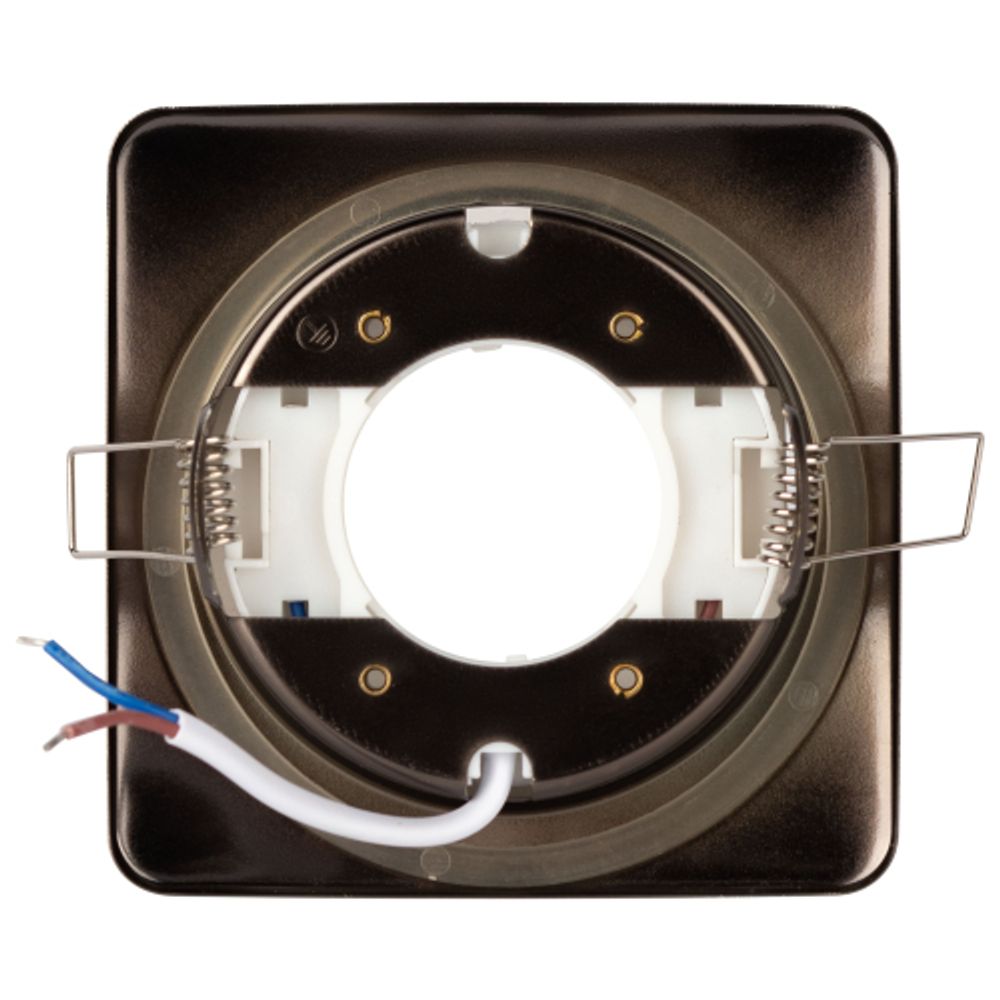 Светильник встраиваемый ЭРА KL71 SN /1 (к) под лампу GX53 сатин никель термокольцо в комплекте | Встраиваемые светильники Для ламп GX53