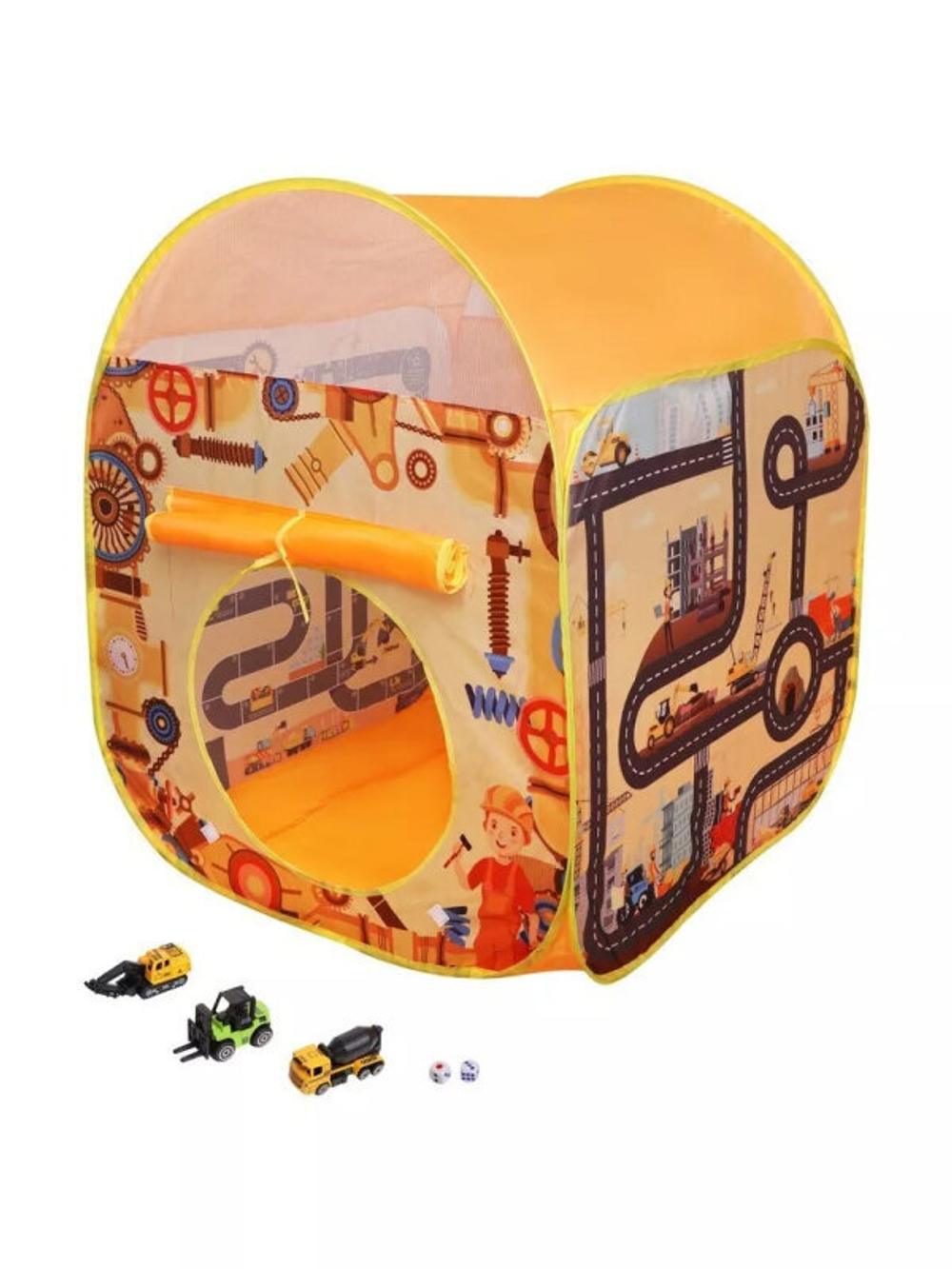Детская игровая палатка Наша Игрушка 333-191 Инженер 80х80х98 см