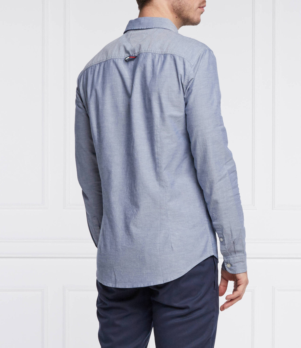 рубашка Tommy Jeans - голубой(DM0DM09594)