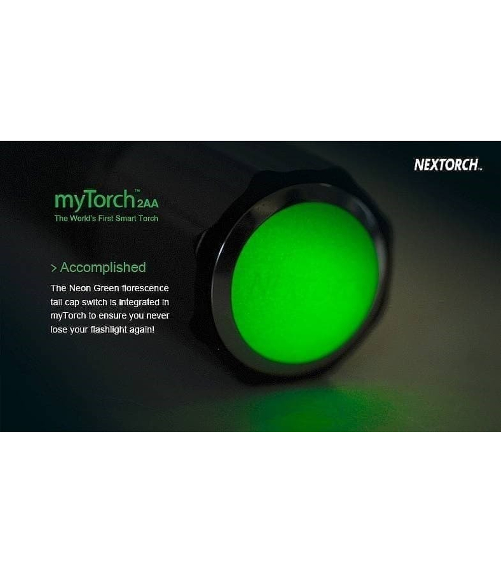 Умный фонарь NexTorch светодиодный MyTorch LED / 140 люмен / 2 x AA / USB подзарядка (nt-mt2aa)