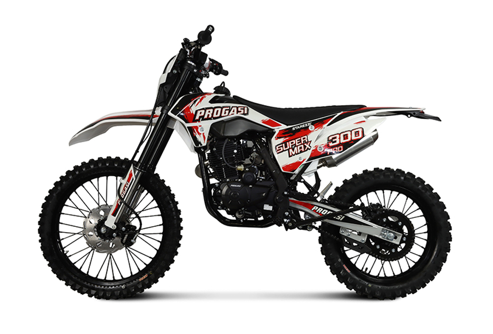 Мотоцикл Эндуро PROGASI Super Max 300 PRO NG Red/White
