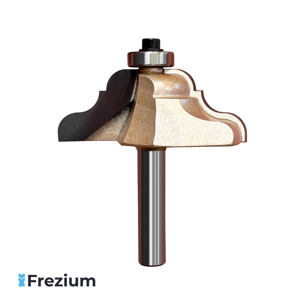 Калевочная фреза по дереву 53x8x20 R6