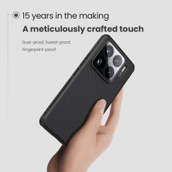 Чехол противоударный от Nillkin c поддержкой MagSafe для Xiaomi 15S Pro, серия Super Frosted Shield Pro Magnetic Case