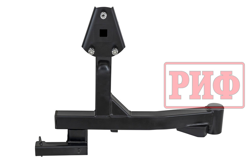 Бампер силовой задний УАЗ Хантер с фонарями, калиткой, возможностью установки фаркопа, стандарт РИФ