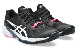 Женские кроссовки для бадминтона/сквоша Asics Sky Elite FF 2 - black/white