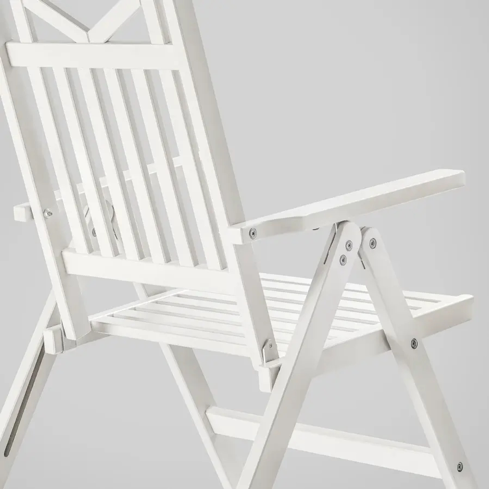 Садовое кресло - BONDHOLMEN IKEA/  БОНДХОЛЬМЕН ИКЕА,  107х58 см, белый