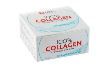 Коллагеновые патчи под глаза / TETe 100% COLLAGEN HYDROGEL EYE PATCH, 60 шт