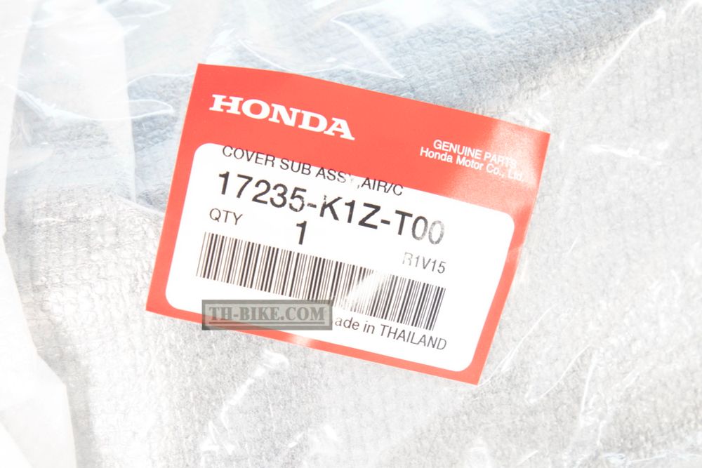 17235-K1Z-T00 (17235-K1Z-J10). COVER SUB ASSY., AIR CLEANER. Honda PCX125-160 2021-Up
