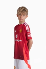 Футболка adidas Manchester United 24/25 Home Junior - красный
