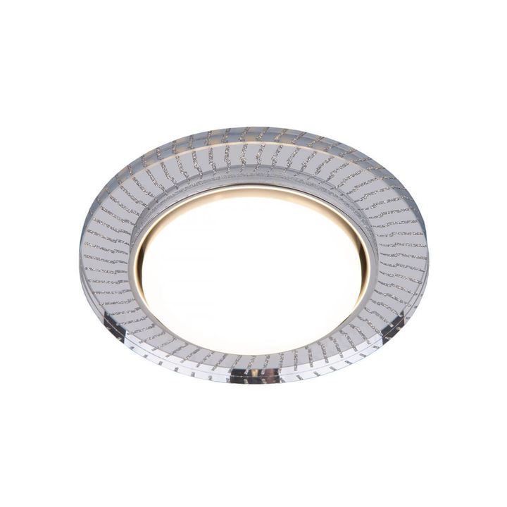 Встраиваемый светильник Elektrostandard 3033 GX53 CL/SL прозрачный/серебро a045484