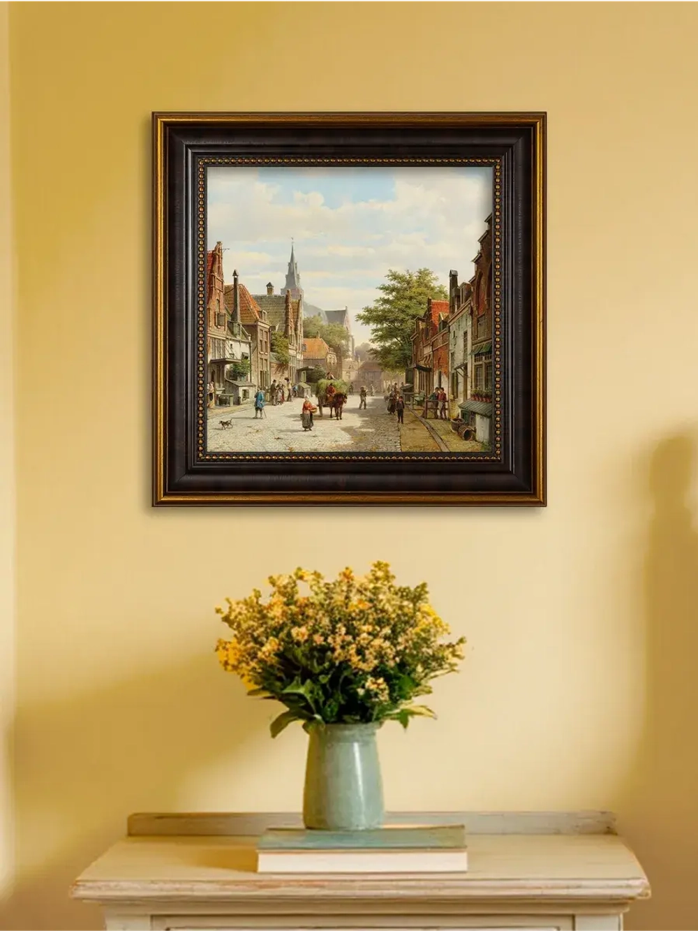 Картина серии "Голландия" настенная для интерьера 26*26 см