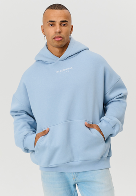 Худи MILLENNIALS BASIC LIGHT BLUE