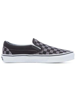Кроссовки Vans Classic Slip On Checkerboard Black Grey