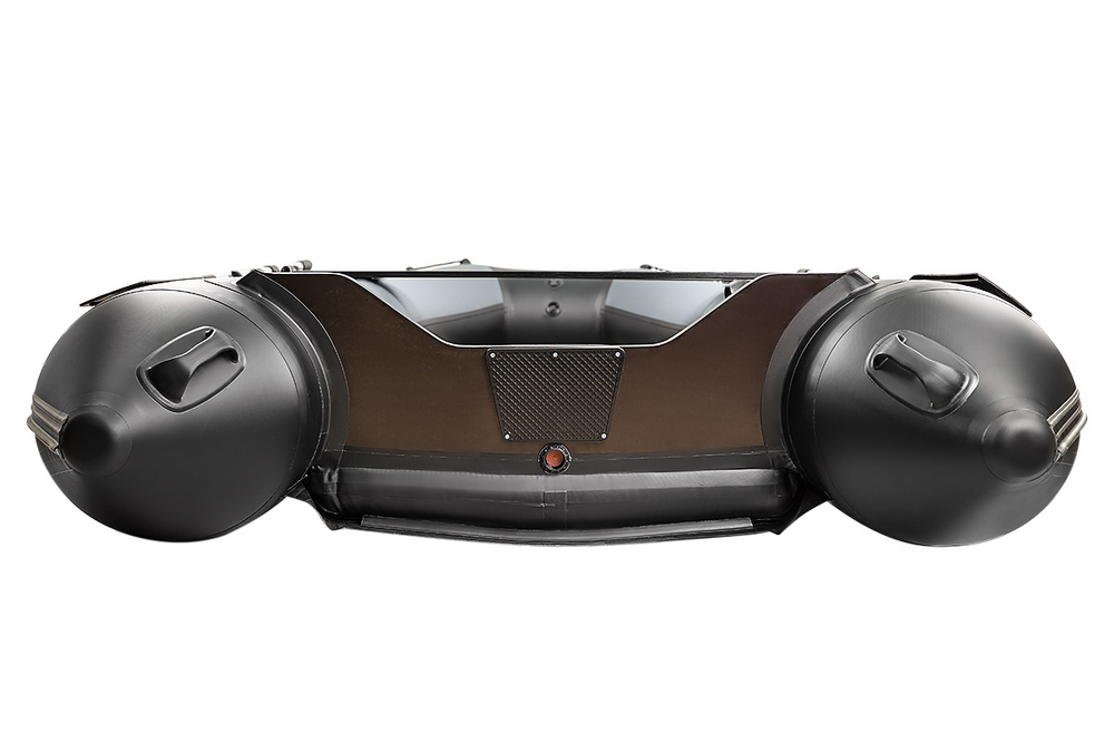 YACHTMAN-340 НДНД (Яхтман) серый-черный (лодка ПВХ нднд под мотор с усилением)