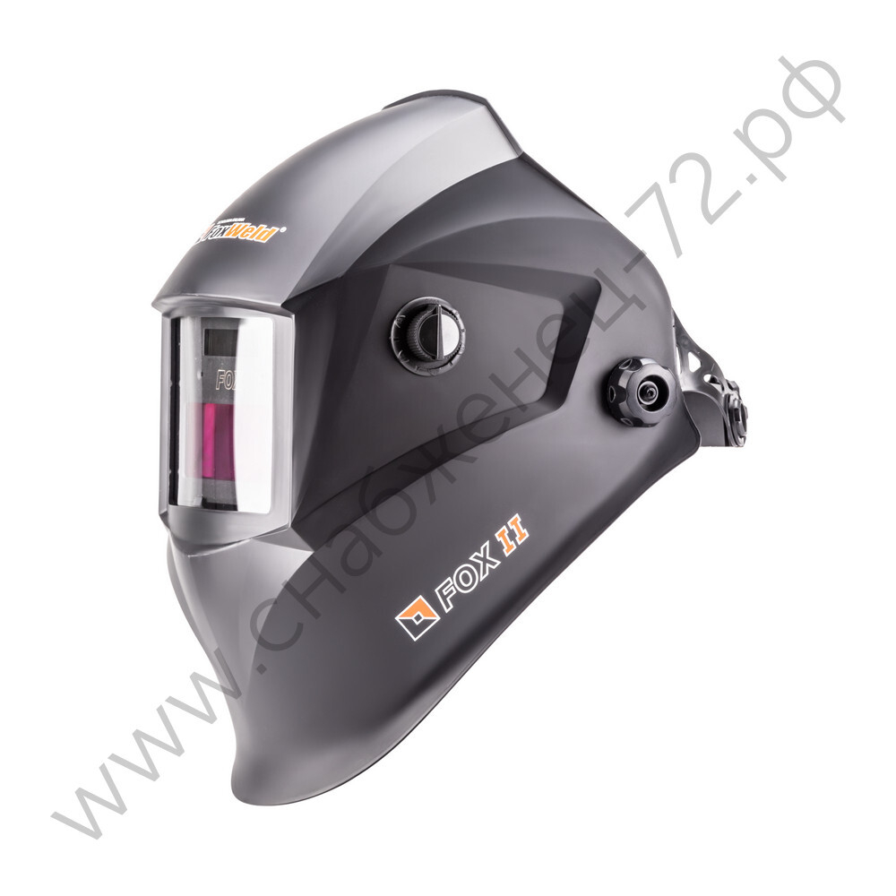 Маска сварщика FOX 2 черная (ф-р АСФ 4/9-13 с внеш. рег.) без коробки