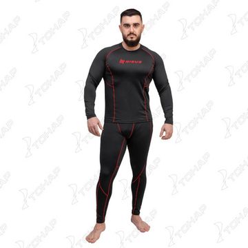 Комплект термобелья мужской Energy цв.черный р.2XL (58-60) (N-6304-2XL) NISUS