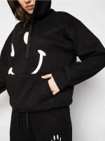 Спортивный костюм утепленный с капюшоном