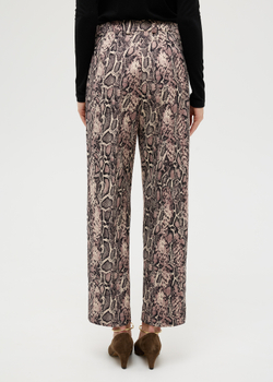 Брюки прямые укороченные