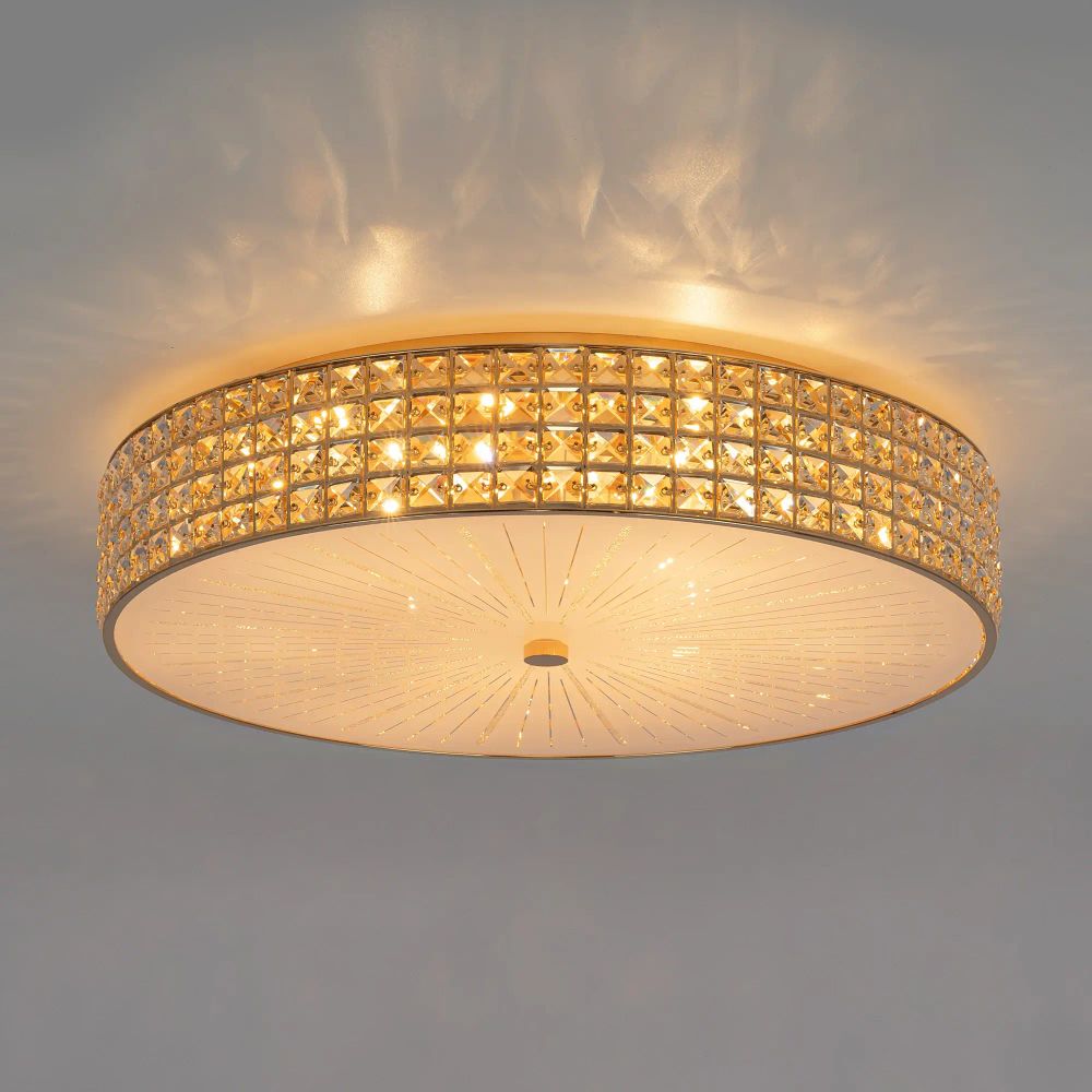 Citilux Портал CL324102 Люстра хрустальная Золото