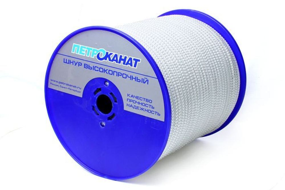 Шнур плетеный Петроканат СТАНДАРТ 12,0 мм (150 м) черный, еврокатушка