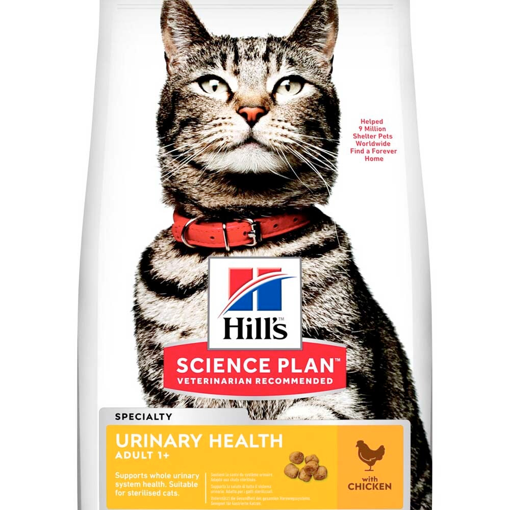 Hill's корм для кошек с профилактикой МКБ с курицей (Urinary)