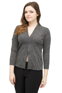 Трикотажный кардиган 1726ЮП, серый #242Сер131726ЮП