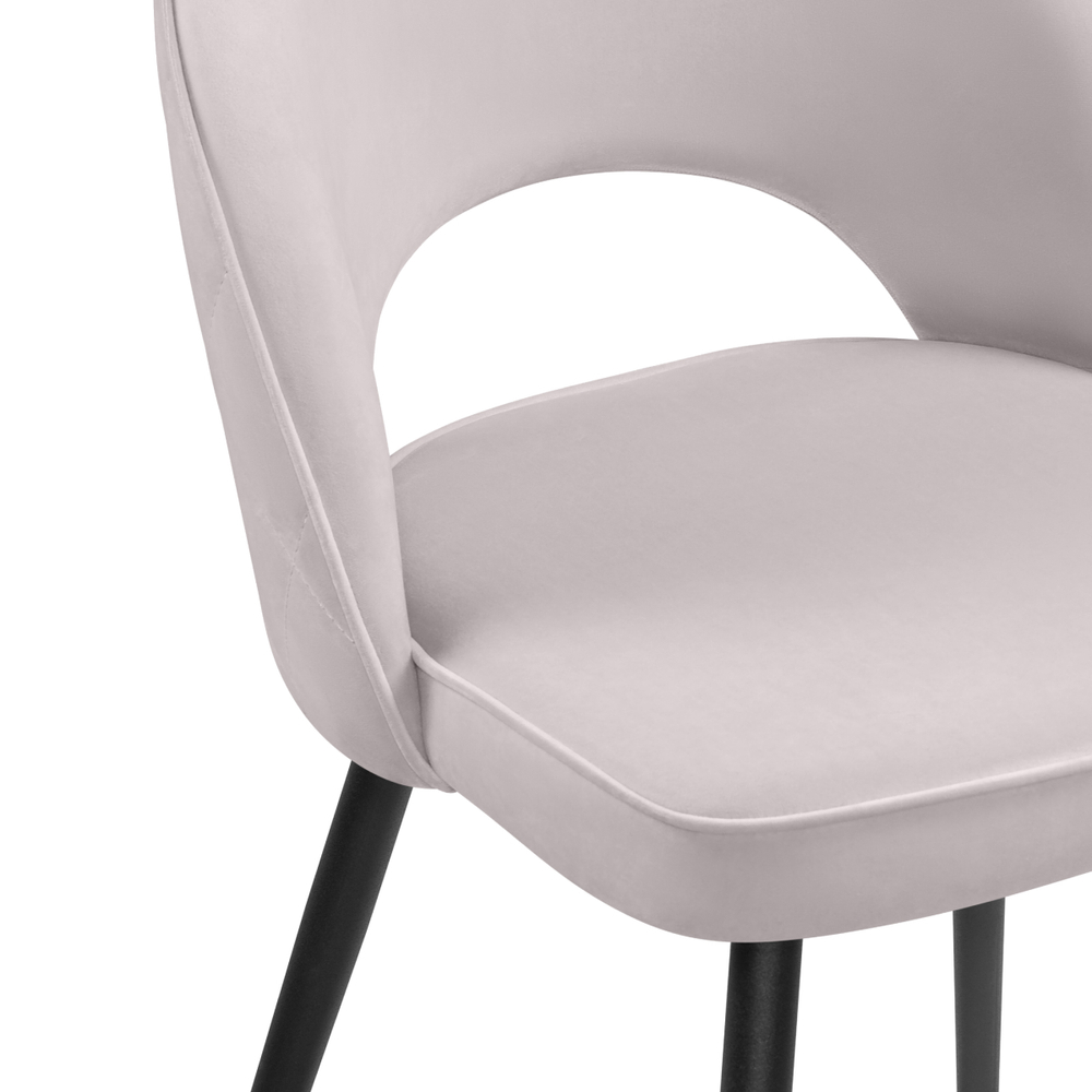 Стул на металлокаркасе Woodville Клэйн MR-28, черный