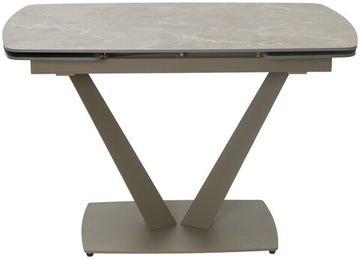 Стол ALATRI 120 MATT LATTE STONE SOLID CERAMIC / TAUPE