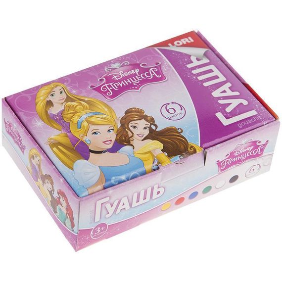 Quaş  "Принцессы Disney",6 rəng, 20 ml