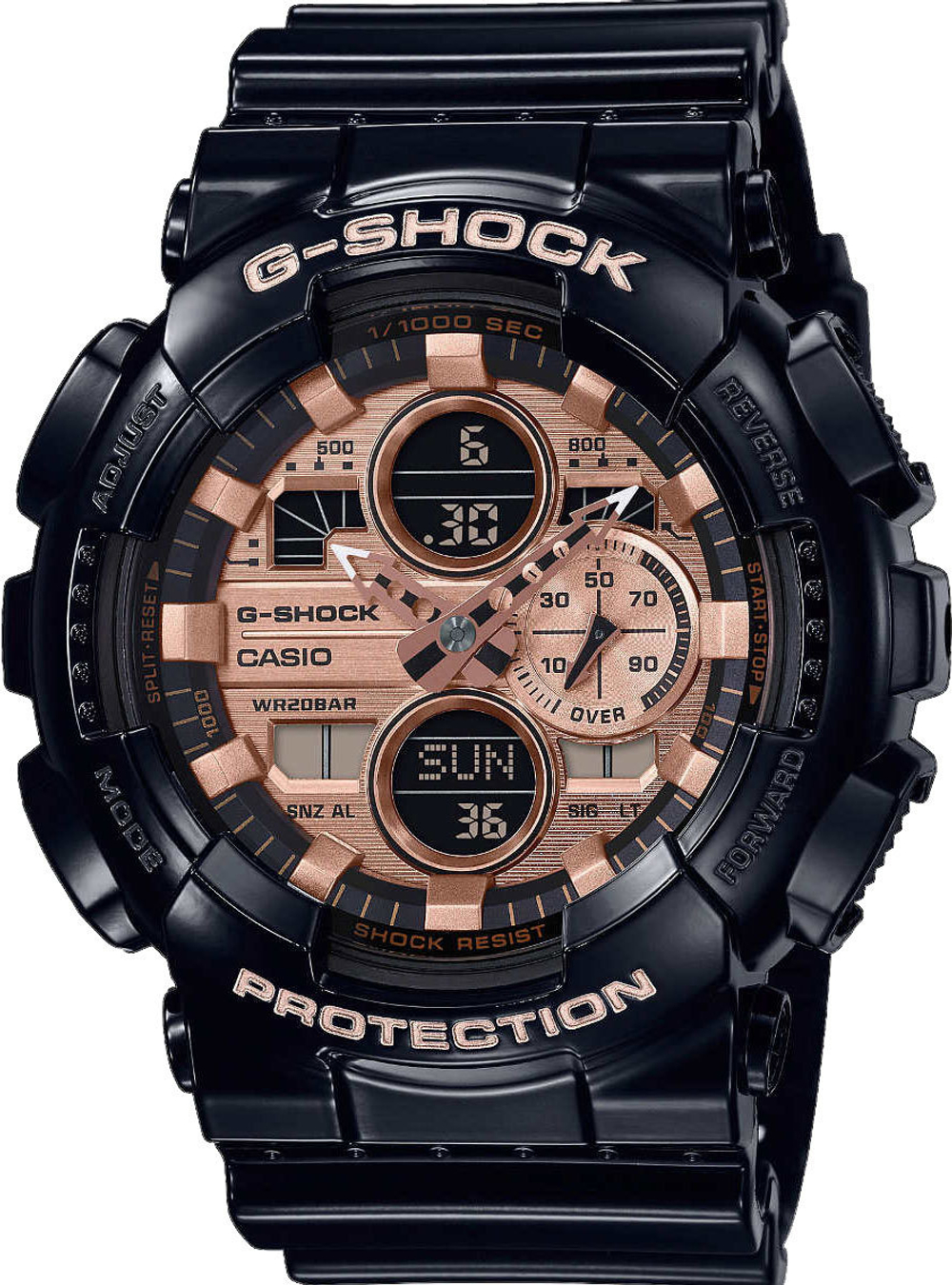 Японские наручные часы Casio G-SHOCK GA-140GB-1A2ER