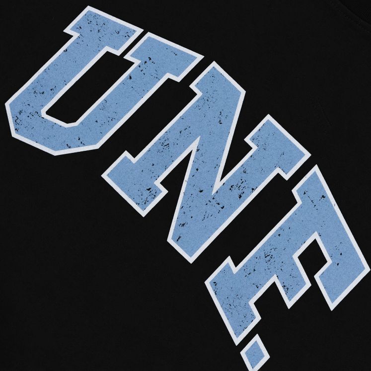 Футболка UNIFORM Heavy UNF Vintage, черный/голубой